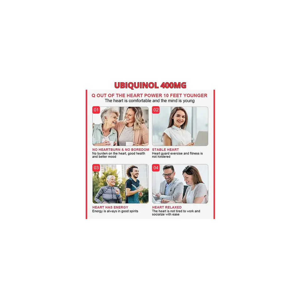 Pack Resveratrol 1000 mg Y Ubiquinol Q10 400 mg 240 Cáp 4