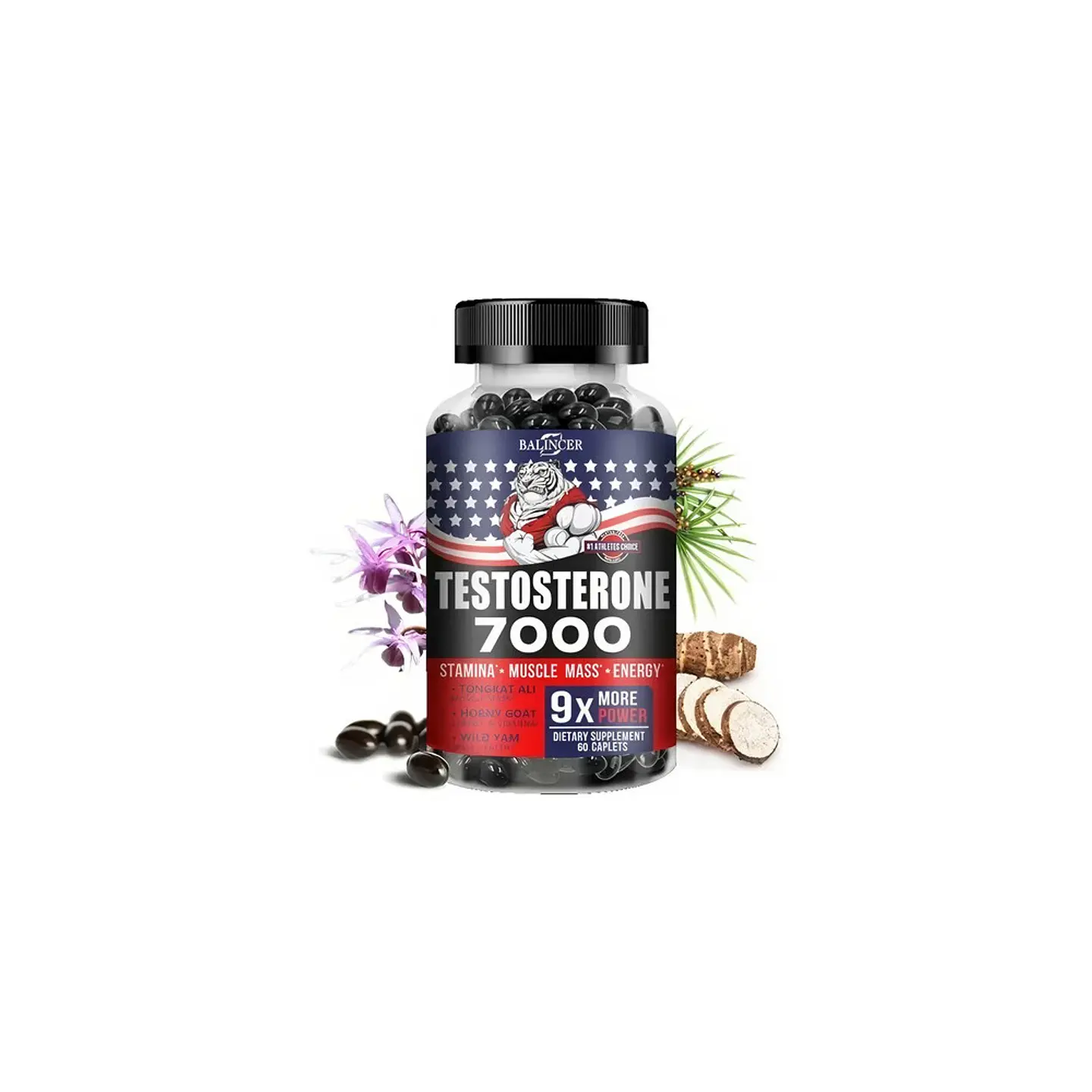 Horny Goat Weed 7000 60 Cápsulas Botánicas 1