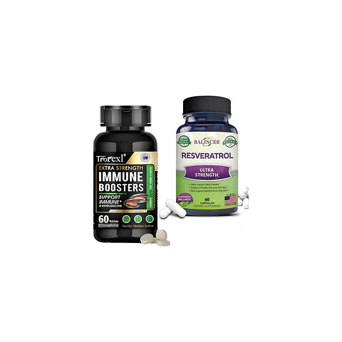 Pack Resveratrol + Fórmula Botánica Masculina 120 Cápsulas