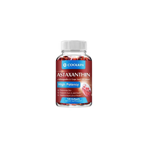 Astaxantina Con Aceite De Uva Y Extracto De Ashwagandha Org