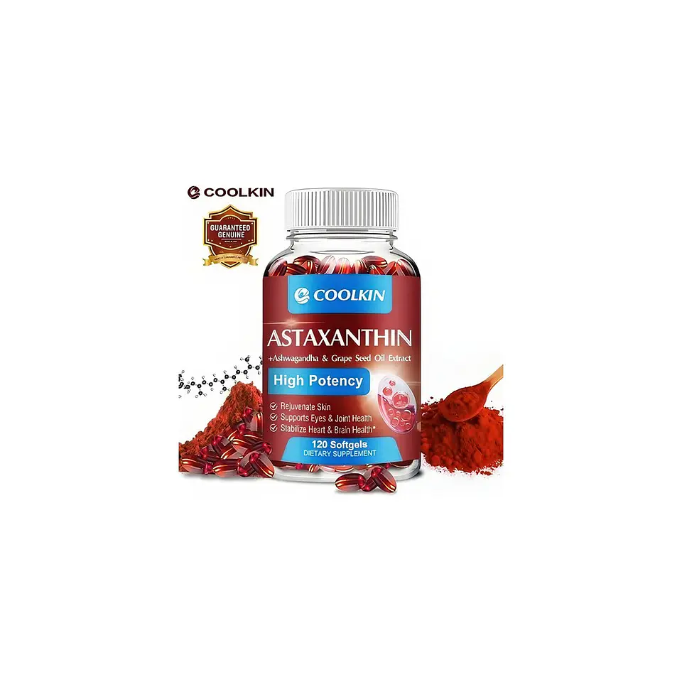 Astaxantina Con Aceite De Uva Y Extracto De Ashwagandha Org 3