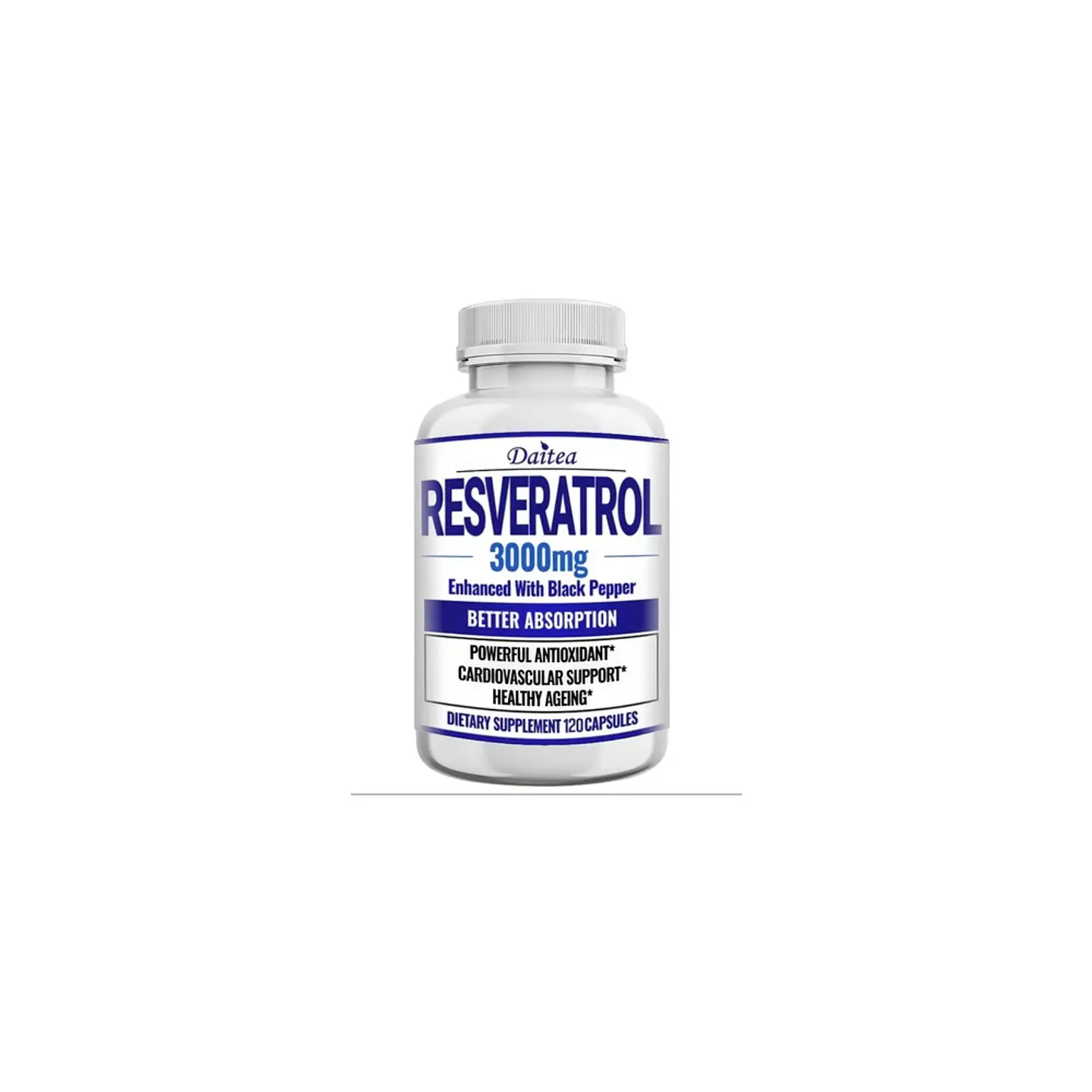 Pack Resveratrol 3000 mg Y Coenzyma Q10 400 mg 240 Cáp 3