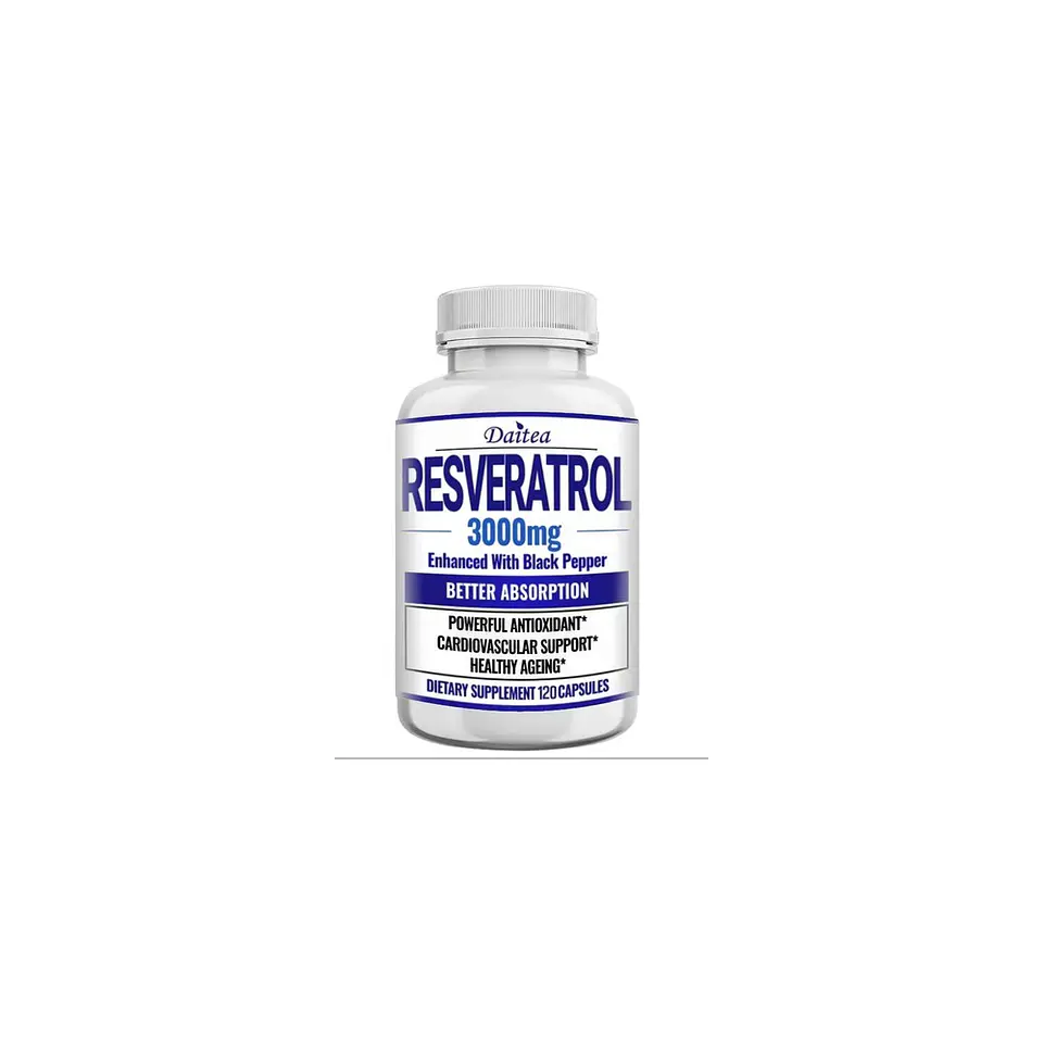 Pack Resveratrol 3000 mg Y Coenzyma Q10 400 mg 240 Cáp 3