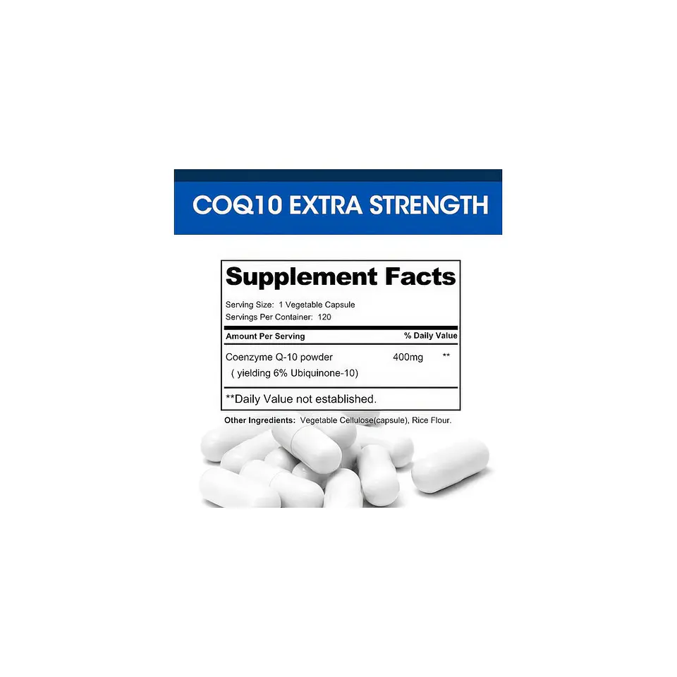 Pack Resveratrol 3000 mg Y Coenzyma Q10 400 mg 240 Cáp 4
