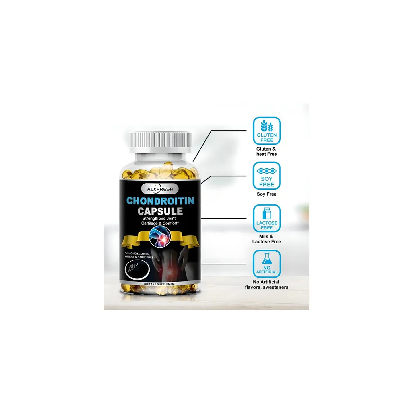 Chondroitin - Cápsulas De Glucosamina De Condroitina 1