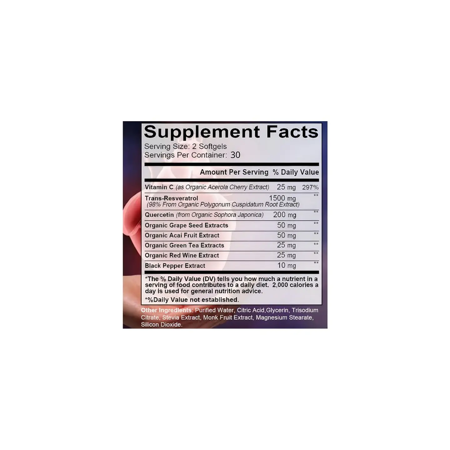 Pack Glutatión Liposomal Y Resveratrol 1500 Mg 120 Cáps 3