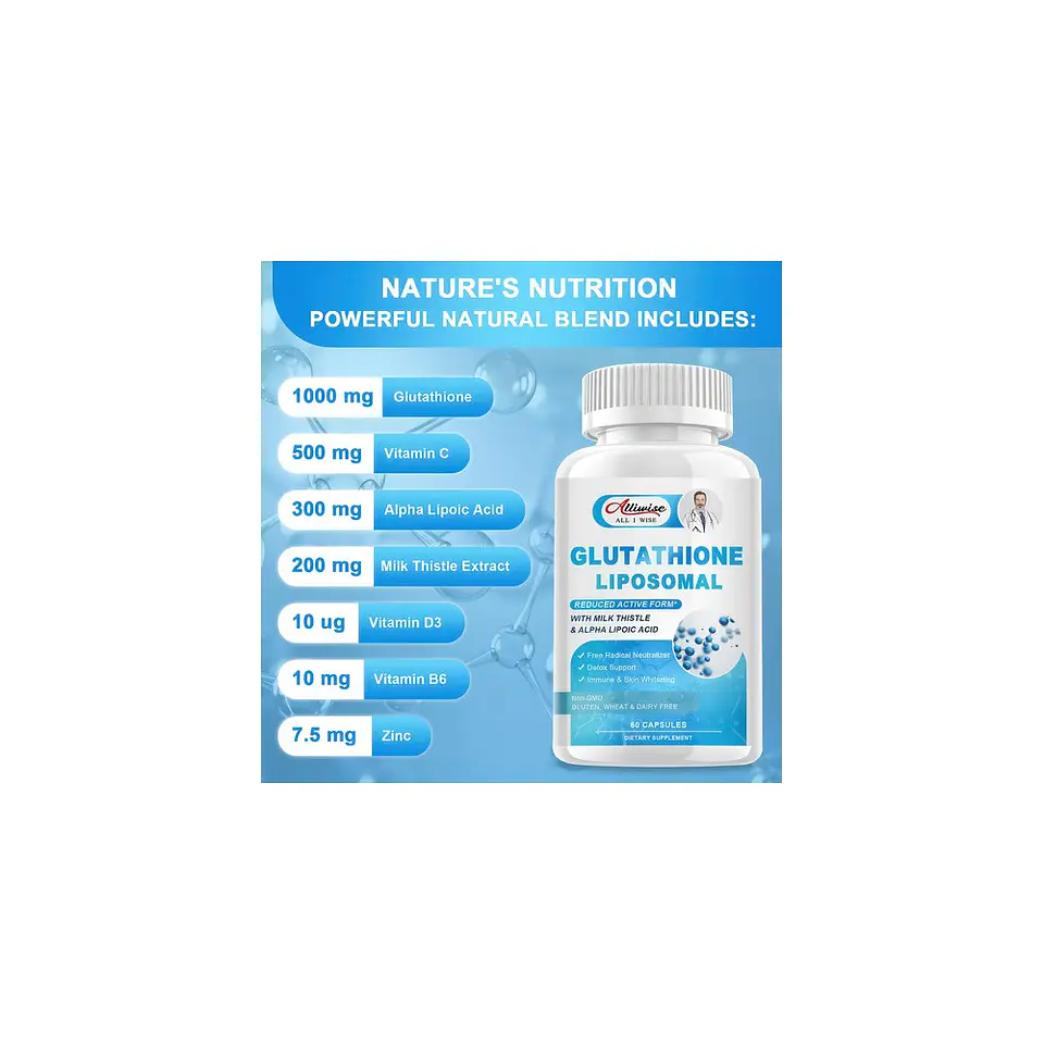 Pack Glutatión Liposomal Y Resveratrol 1500 Mg 120 Cáps 4