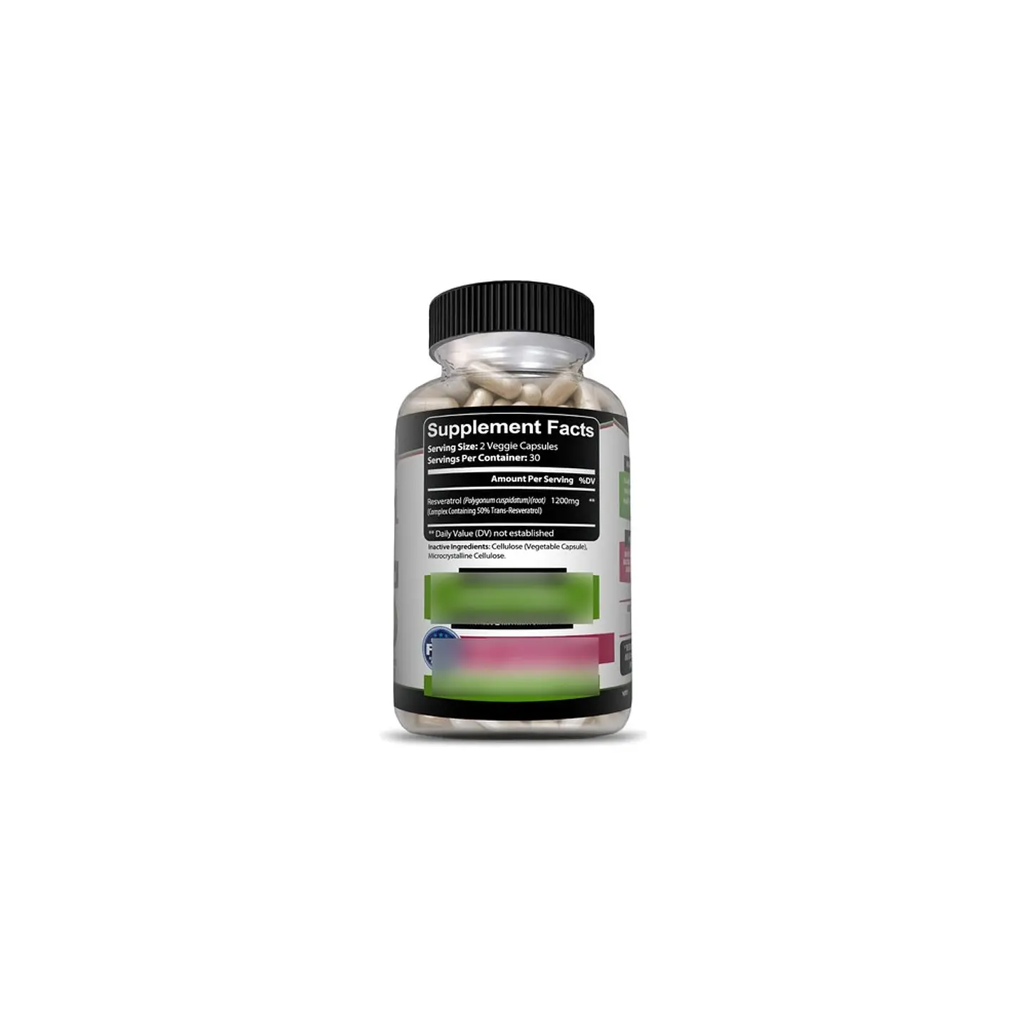 Pack Resveratrol 1200 Mg 120 Cápsulas X 2Unidades 2