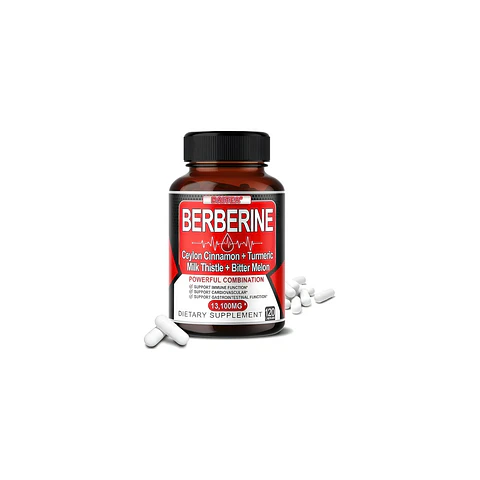 Berberina Ultra Concentrada 13.100 mg 120 Cápsulas Original