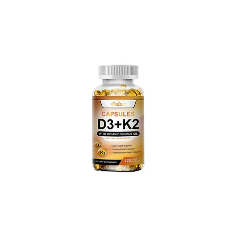 Vitamina D3 + Vitamina K2 5000Iu 120 Cápsulas
