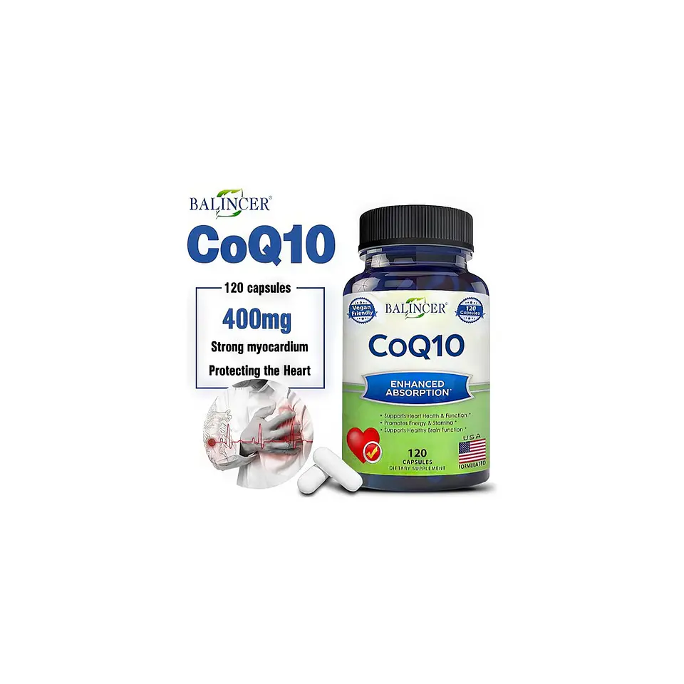 Pack Resveratrol 1200 mg & Coenzima Q10 400 mg 240 Cáp 7