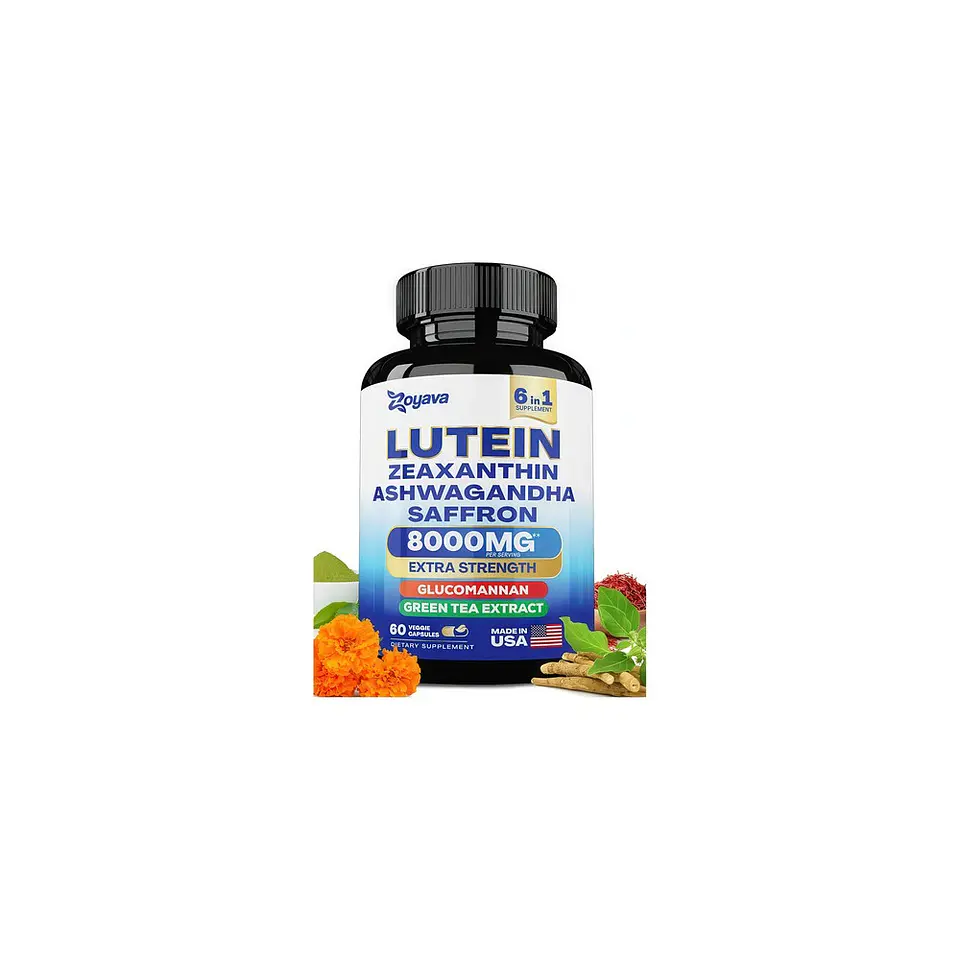Lutein & Zeaxanthin 6 en 1 (60 Cápsulas Vegetales) 5