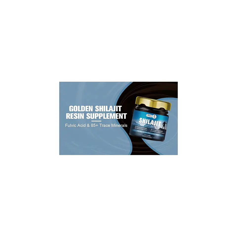 Extracto Puro De Resina Shilajit Del Himalaya 600 mg ALLIWISE 7