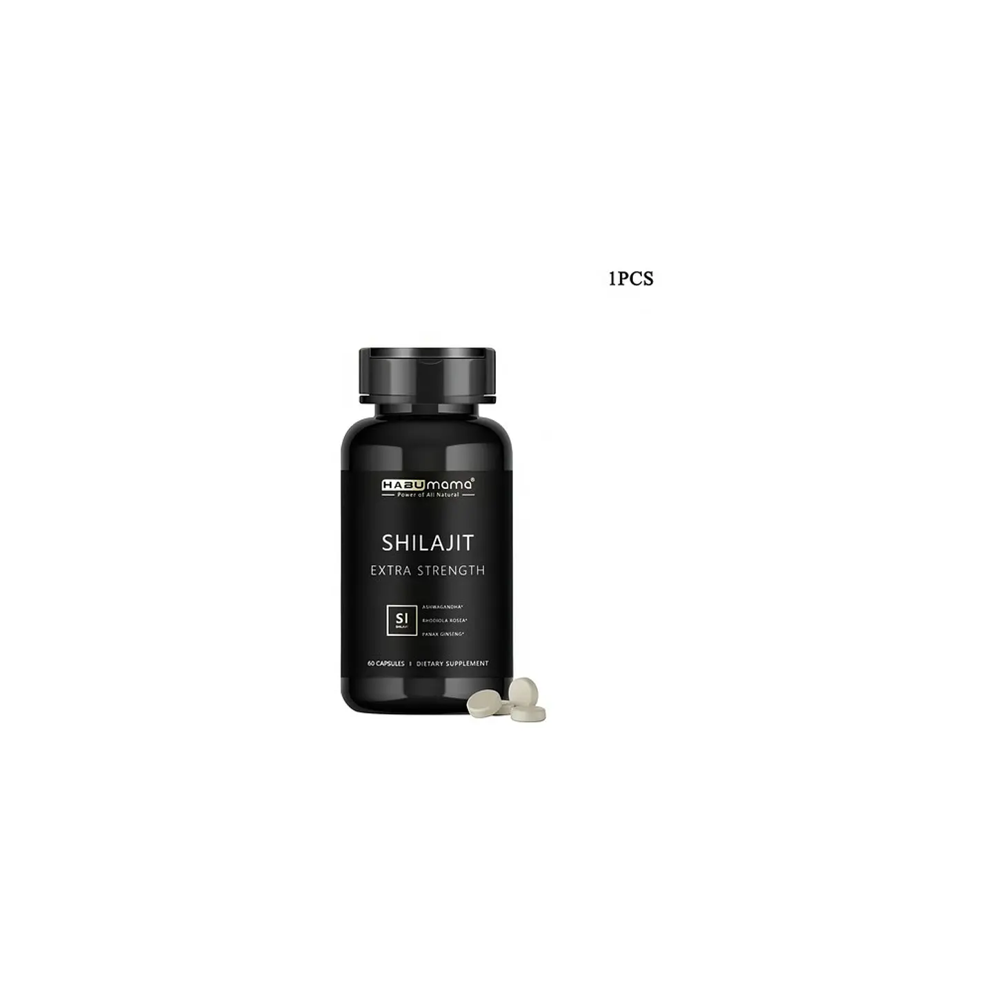Suplemento Shilajit Complex Ashwagandha Rhodiola & Cúrcuma 9