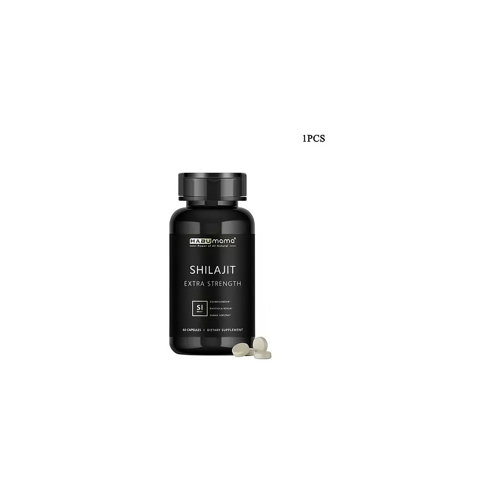 Suplemento Shilajit Complex Ashwagandha Rhodiola & Cúrcuma 9