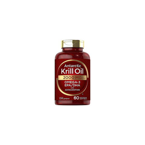 Astaxantina Krill Oil 2000 Mg Omega 3 Softgel 120 Cápsulas