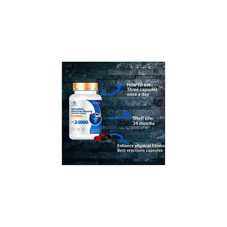 Epimedium Astragalus y Ginseng 120 Cápsulas 6