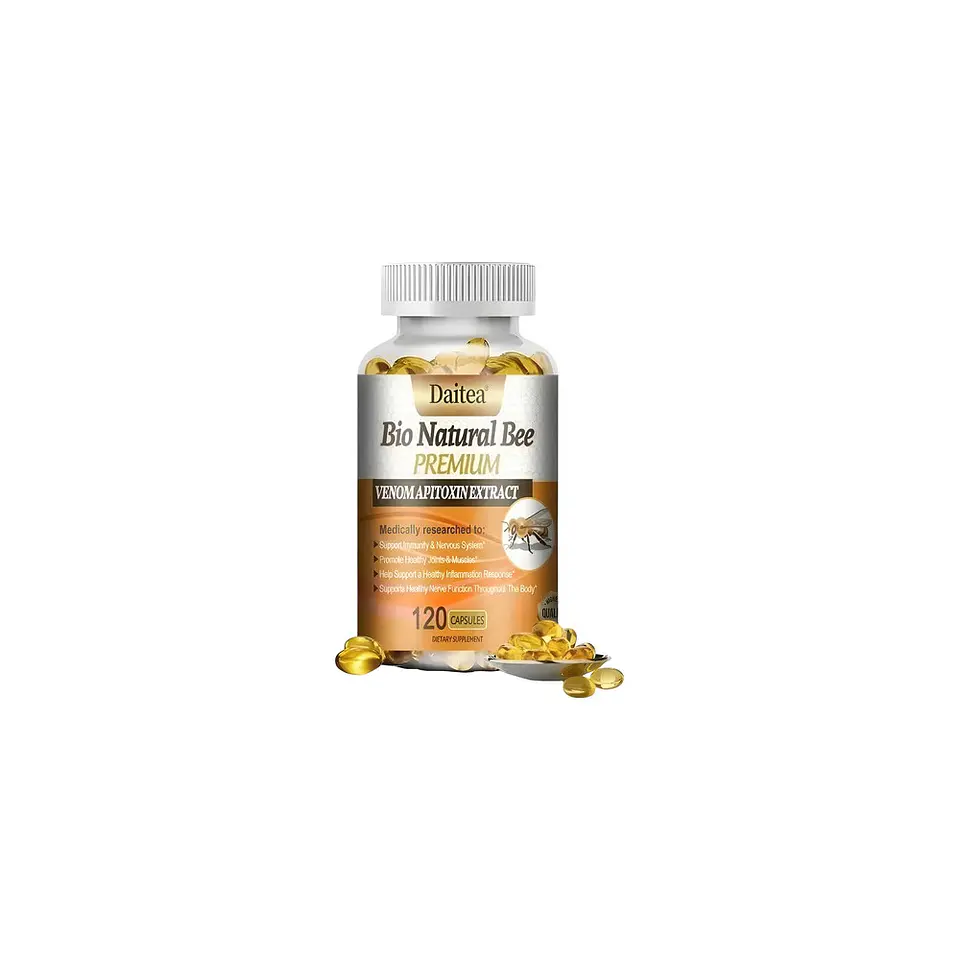 Extracto Veneno De Abeja + Glucosamina Premium 120 Cápsulas 1