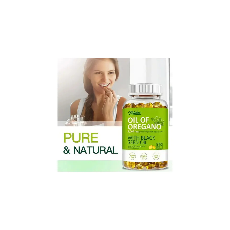 Aceite De Orégano Con Carvacrol Potenciado 6000 Mg 120 Caps 5