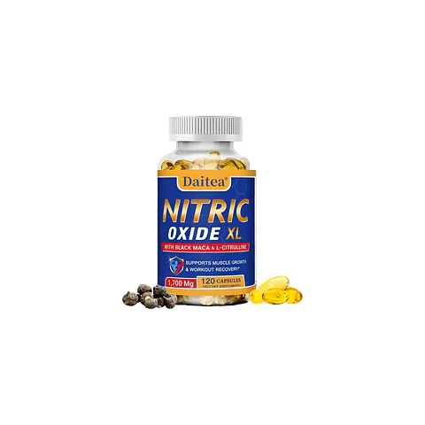 Óxido Nítrico Xl Daitea 1700 mg Maca L-citrulina 120 Cáp