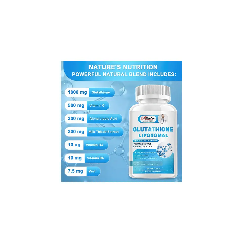 Glutatión Liposomal 60 Cápsulas 4