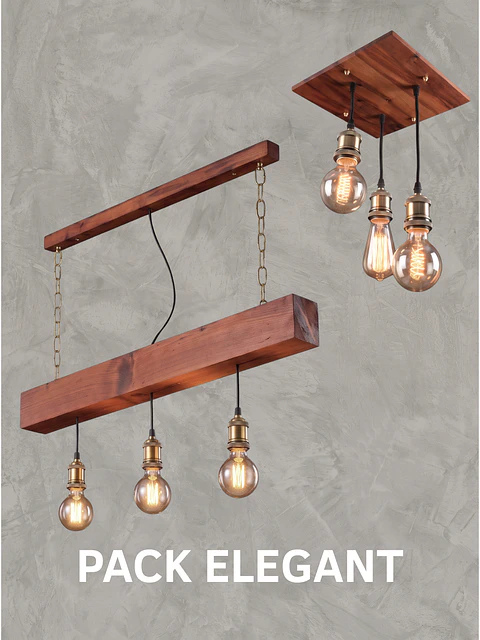 PACK ELEGANT Lámparas Living Comedor