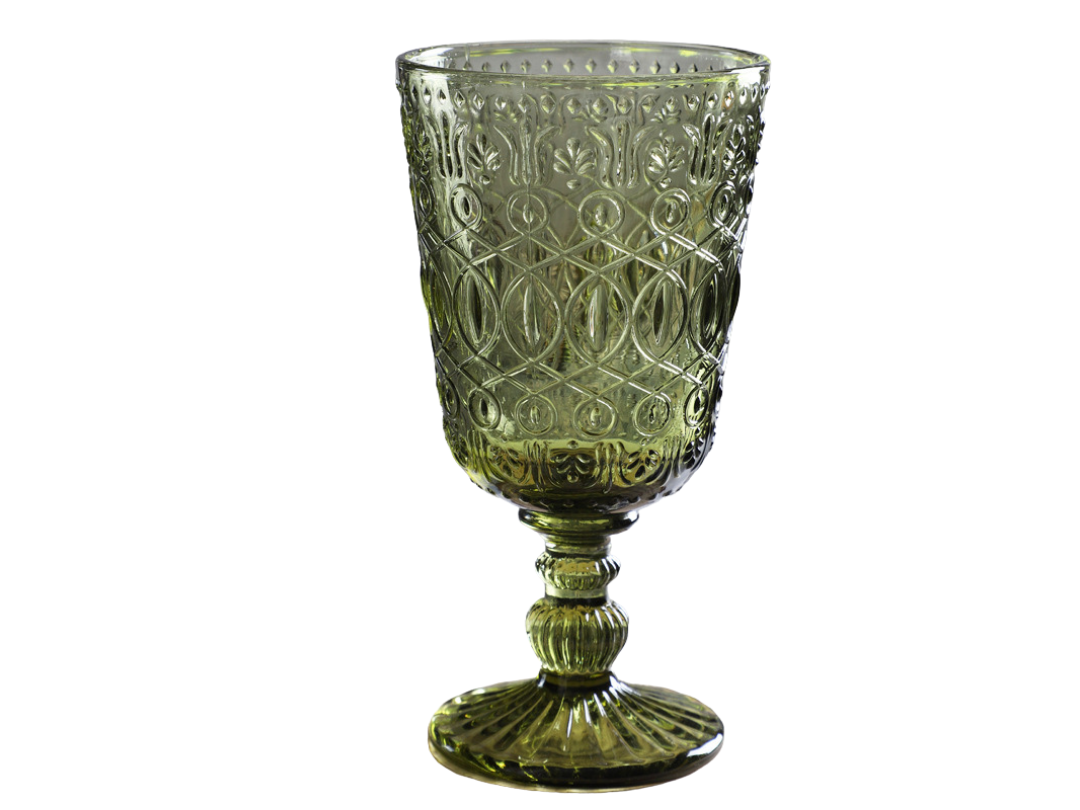 Set de 6 Copas Emperador Verde 250cc