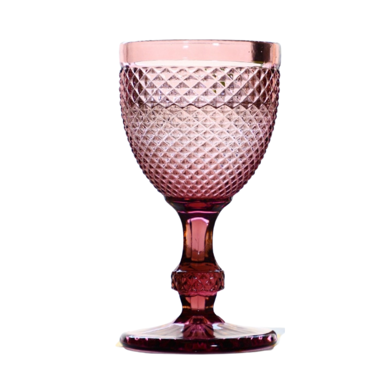Set de 6 copas Purpura 300cc Modelo Pineapple