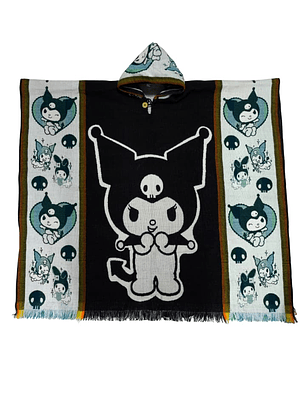 Poncho Kuromi N°3