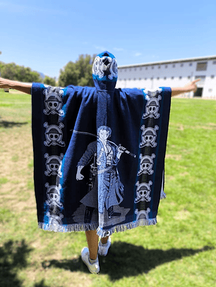 Poncho Zoro (Azul)