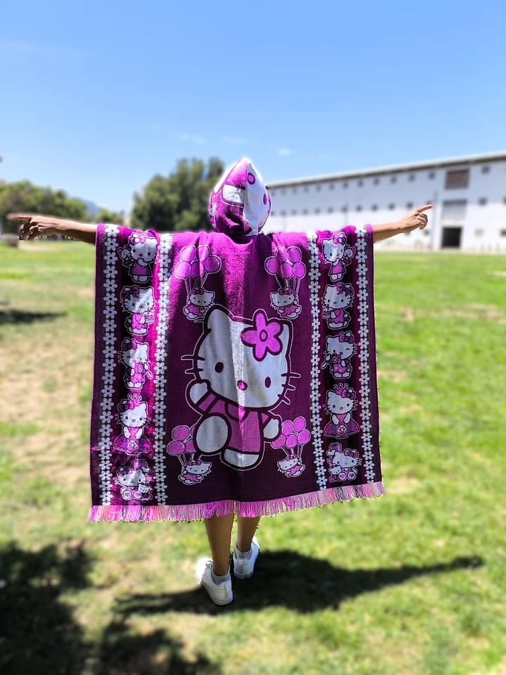 Poncho Hello Kitty 1 2