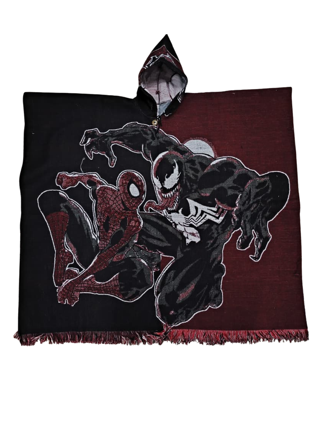 Poncho Spiderman vs Venom 1