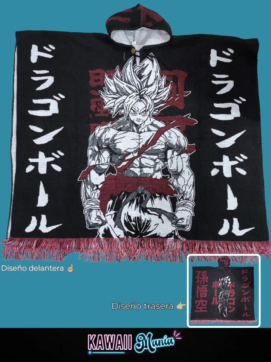 Poncho Goku Doble 1