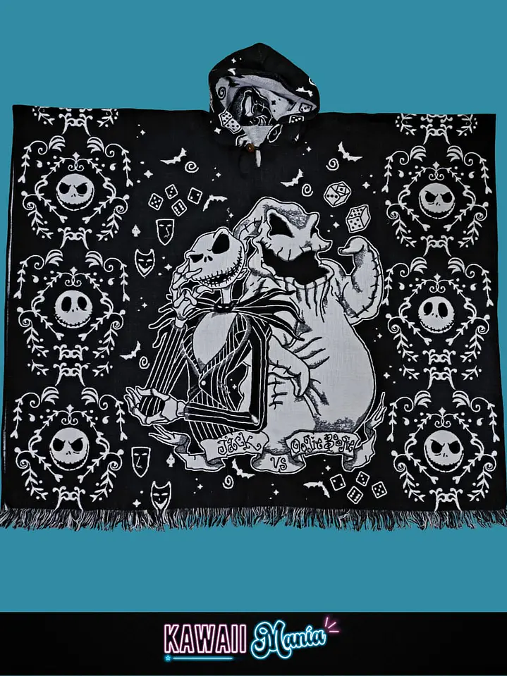 Poncho Jack Skellington Y Oogie Boogie 1