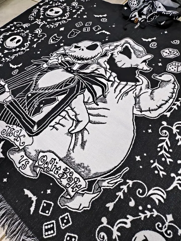 Poncho Jack Skellington Y Oogie Boogie 3