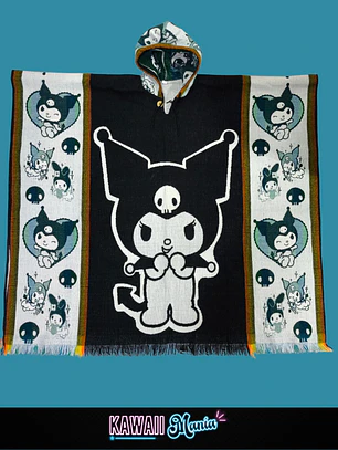 Poncho Kuromi N°3