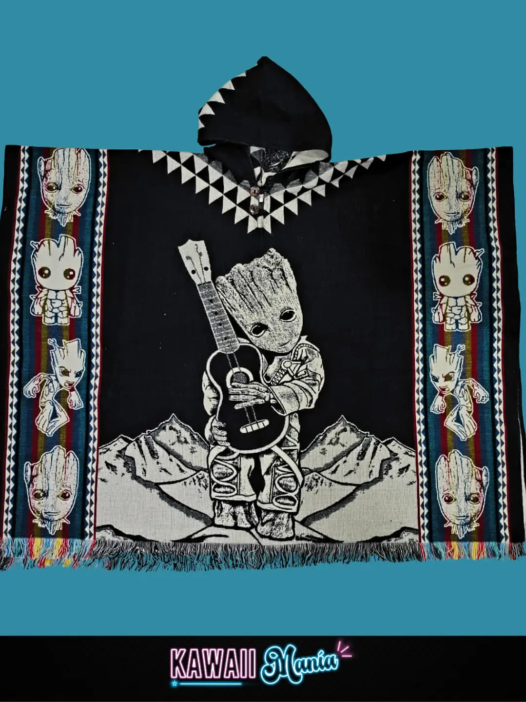 Poncho Groot (Color Negro) 1