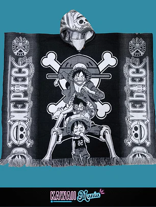 Poncho One Piece 2 Luffy