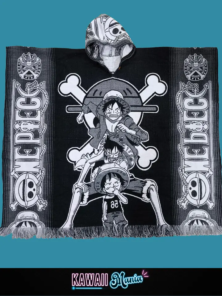 Poncho One Piece 2 Luffy 1