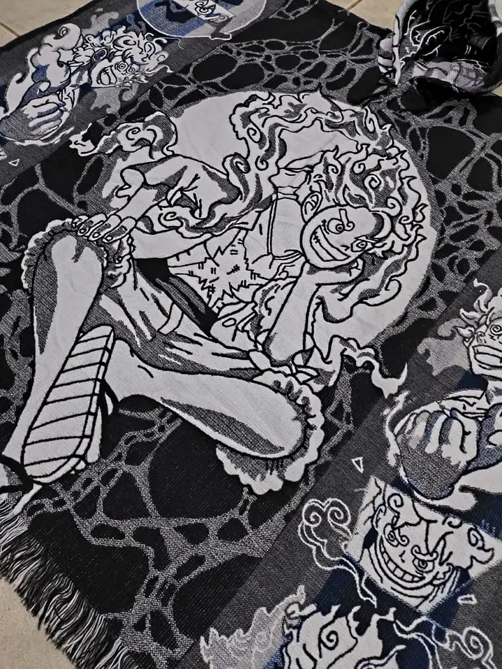 Poncho One Piece Luffy Gear 5 3