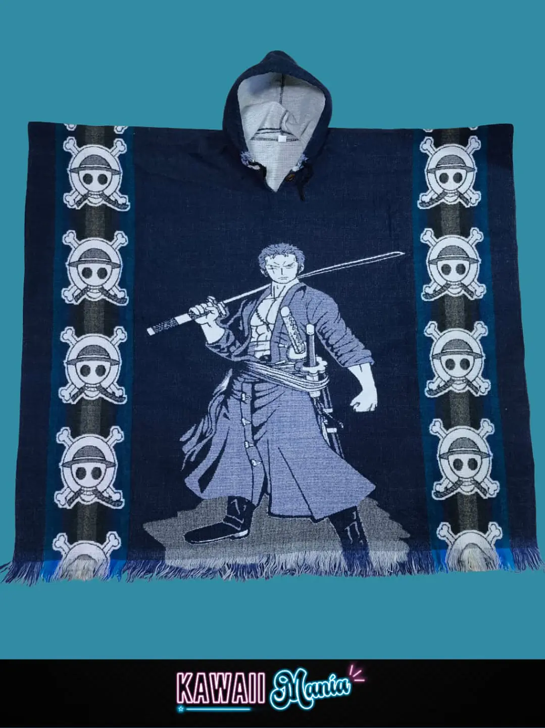 Poncho Zoro (Azul) 1