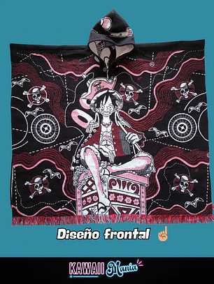 Poncho One Piece Luffy