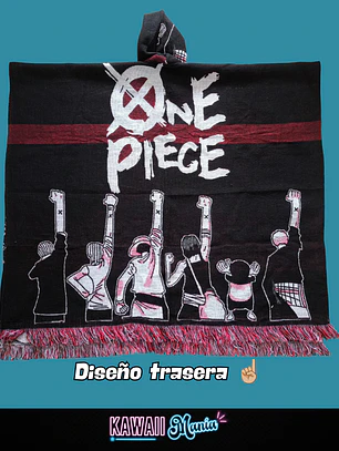 Poncho One Piece Luffy