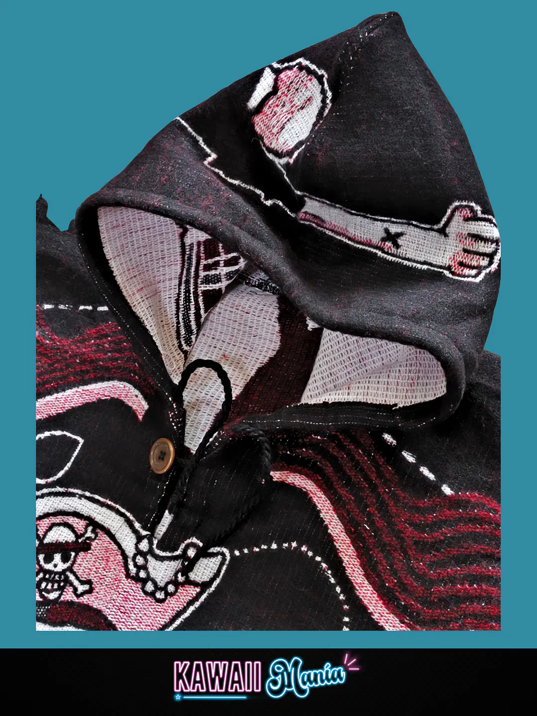 Poncho One Piece Luffy 4