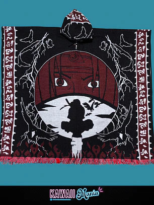 Poncho Itachi Uchiha Akatsuki