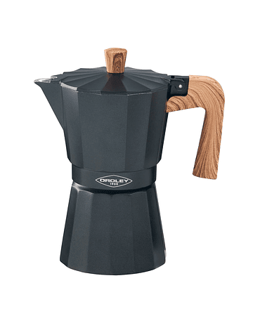 Cafetera  Moka italiana Dakar Nature 3 tazas