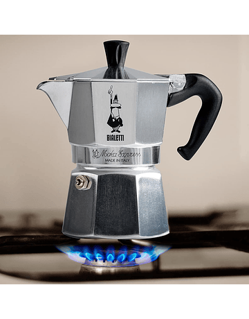 Cafetera Moka Express  Bialetti 3 tazas