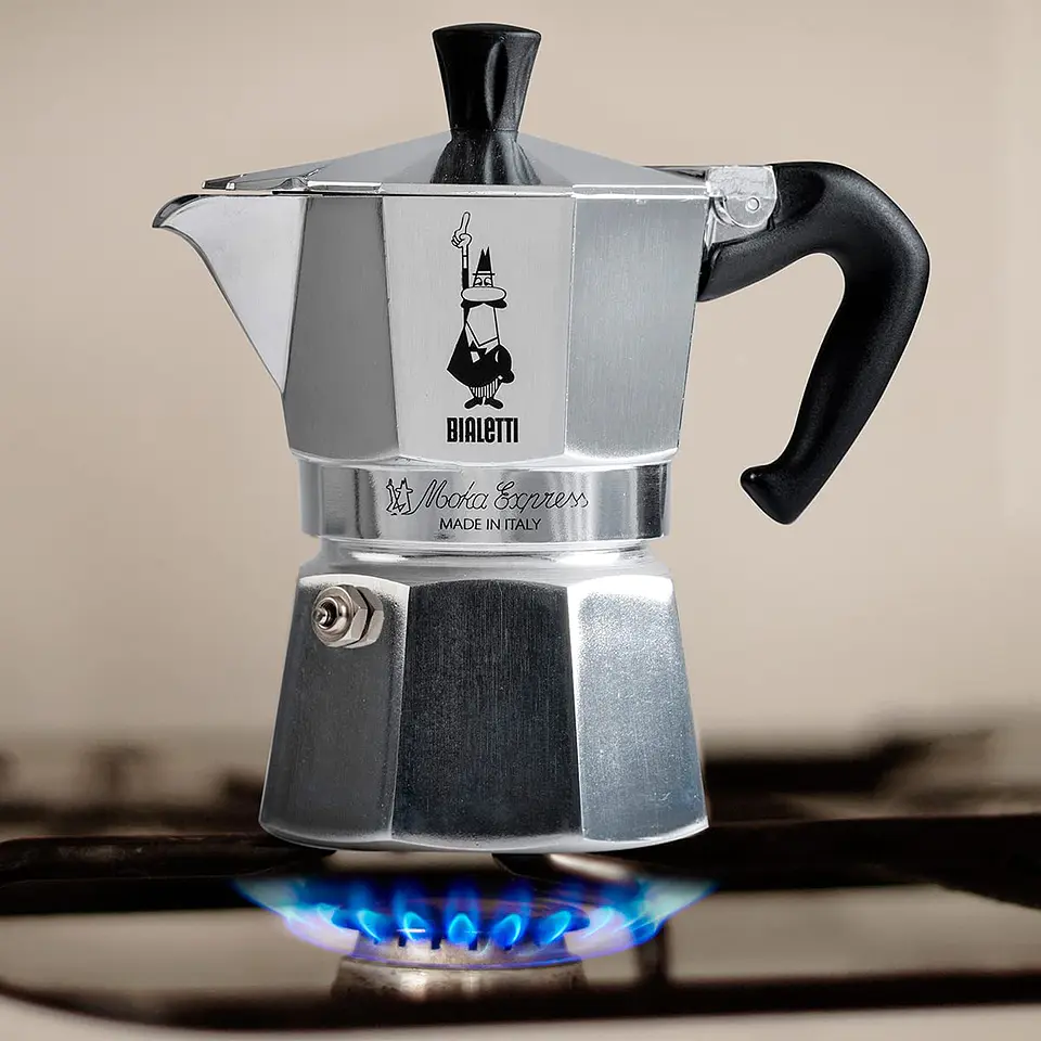 Cafetera Moka Express  Bialetti 3 tazas 2