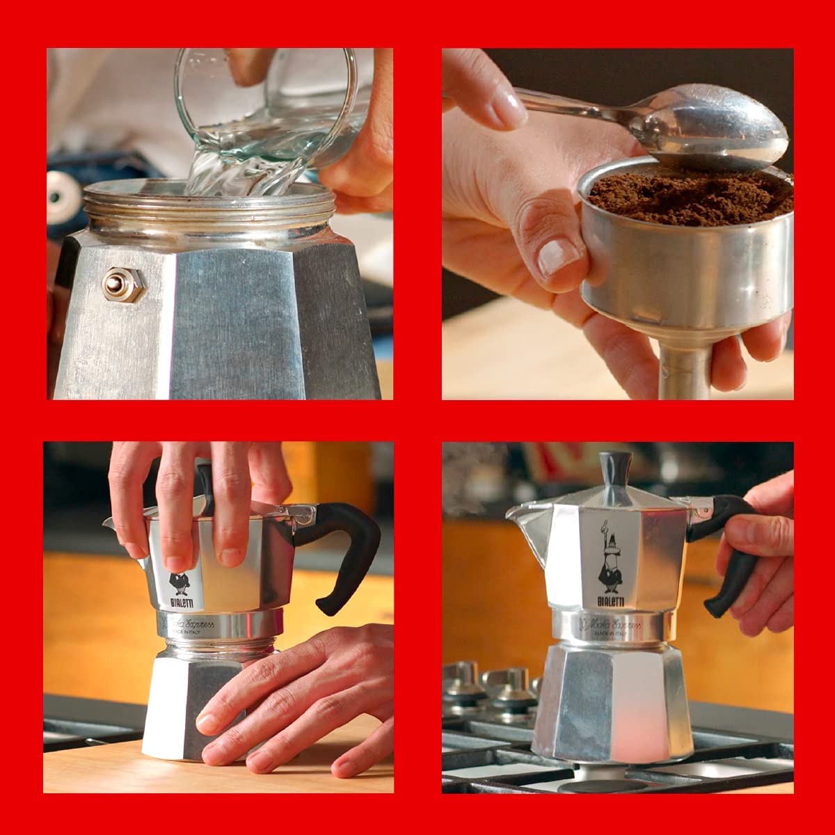 Adaptador de cafeteras para placas de inducción Bialetti