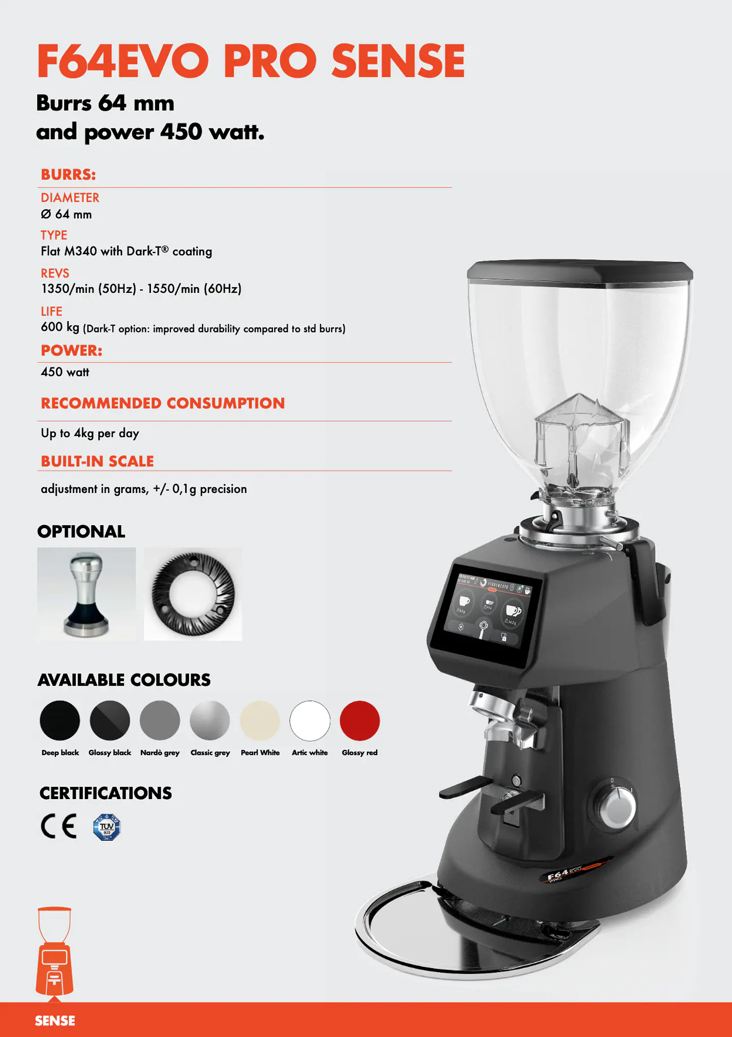 MOLINO FIORENZATO F64 EVO PRO SENSE 6